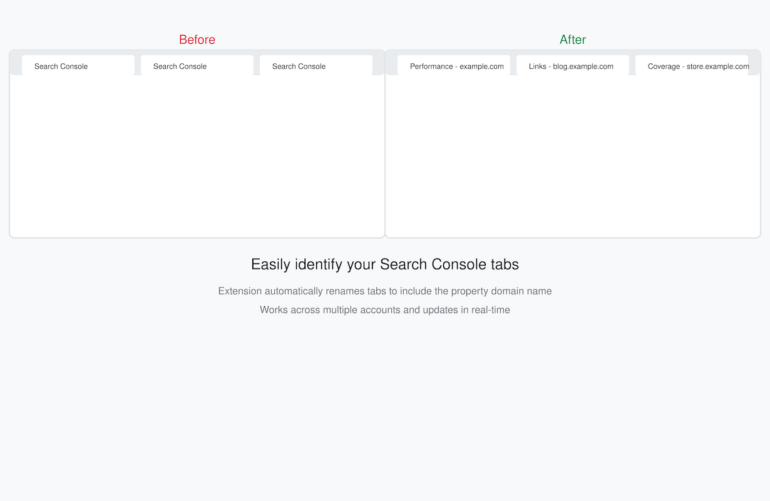 Featured Image for Google Search Console Tab Renamer Chrome Extension